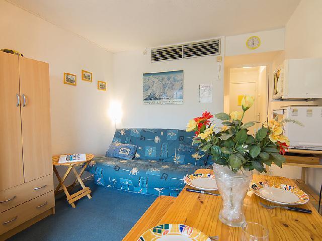 Vakantie in de bergen Appartement 1 kamers 4 personen (63) - Soyouz Vanguard - Le Corbier - Woonkamer