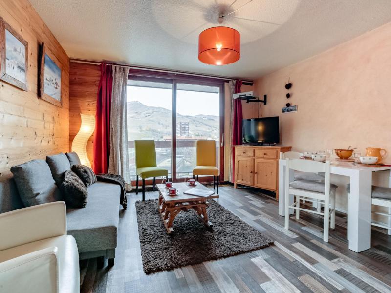 Vakantie in de bergen Appartement 3 kamers 6 personen (84) - Soyouz Vanguard - Le Corbier - Woonkamer