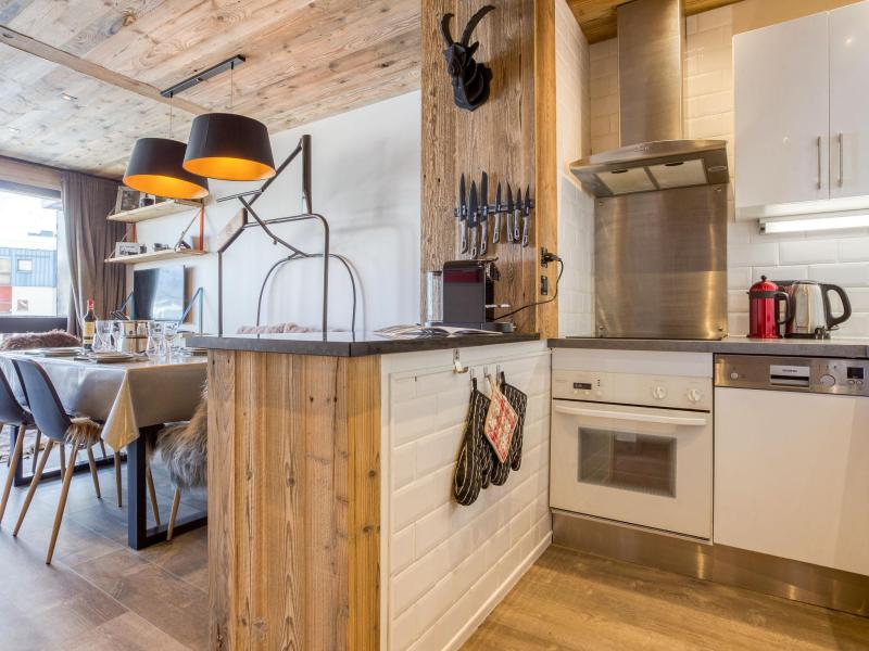 Vakantie in de bergen Appartement 3 kamers 4 personen (1) - Super Tignes - Tignes - Woonkamer