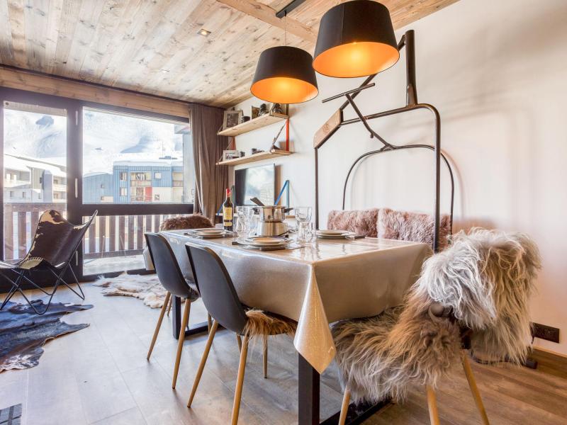 Vakantie in de bergen Appartement 3 kamers 4 personen (1) - Super Tignes - Tignes - Woonkamer