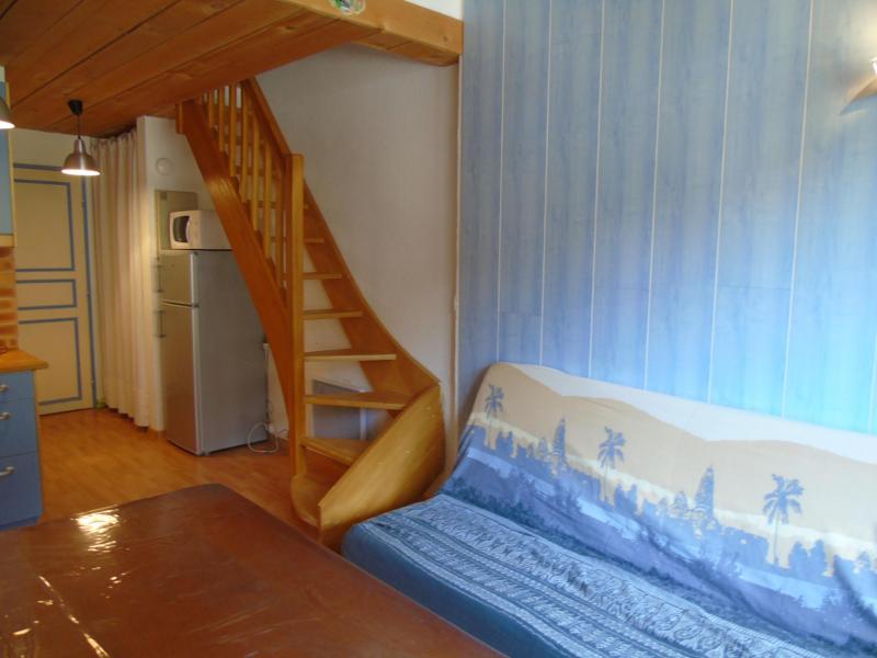 Vakantie in de bergen Appartement 2 kamers mezzanine 4 personen (65) - Thabor B - Valfréjus - Woonkamer