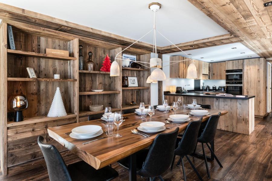 Holiday in mountain resort 4 room apartment cabin 6-8 people (B32) - Vail Lodge - Val d'Isère - Table