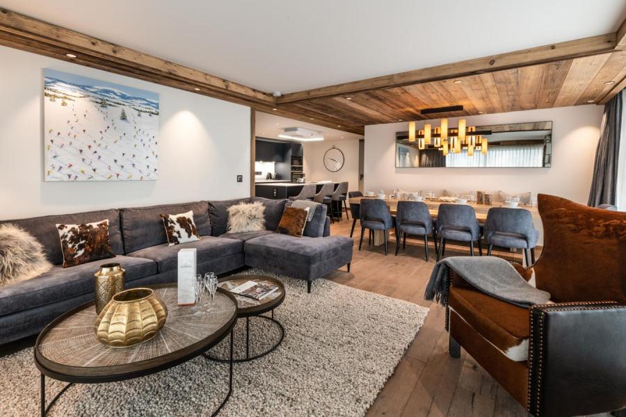 Каникулы в горах Апартаменты 5 комнат кабин 8-10 чел. (B12) - Vail Lodge - Val d'Isère - Салон