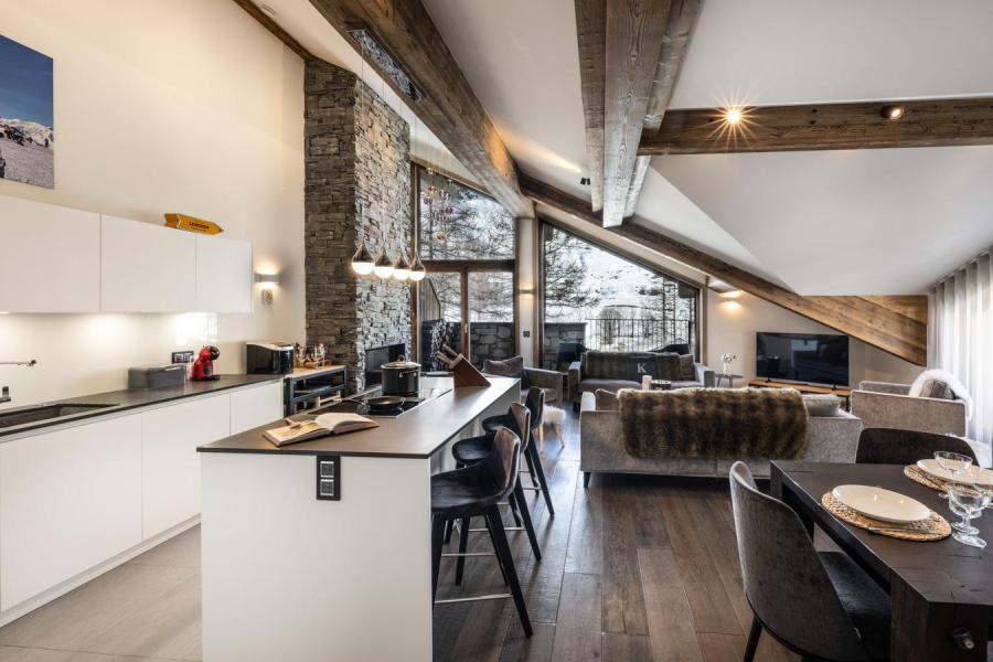 Каникулы в горах Апартаменты дуплекс 5 комнат 8 чел. (A31) - Vail Lodge - Val d'Isère - Кухня