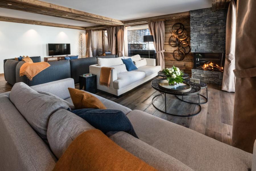 Wakacje w górach Apartament duplex 6 pokojowy 10 osób (B31) - Vail Lodge - Val d'Isère - Pokój gościnny