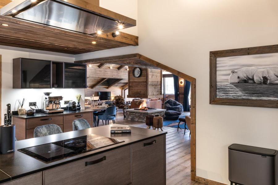 Vacaciones en montaña Apartamento dúplex 6 piezas 12 personas (B41) - Vail Lodge - Val d'Isère - Cocina