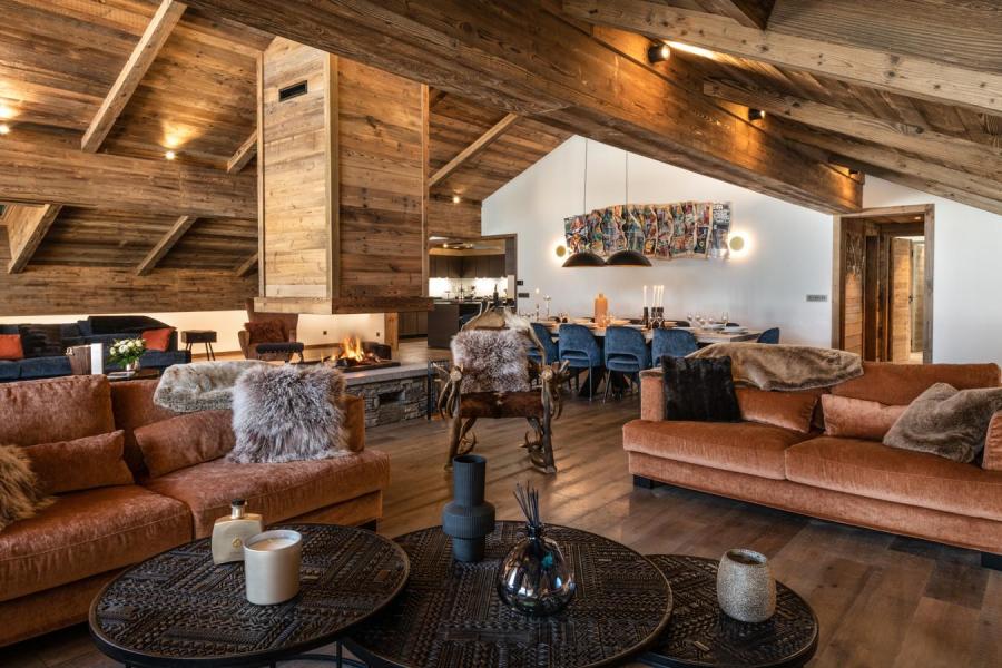 Vacanze in montagna Appartamento su due piani 6 stanze per 12 persone (B41) - Vail Lodge - Val d'Isère - Soggiorno