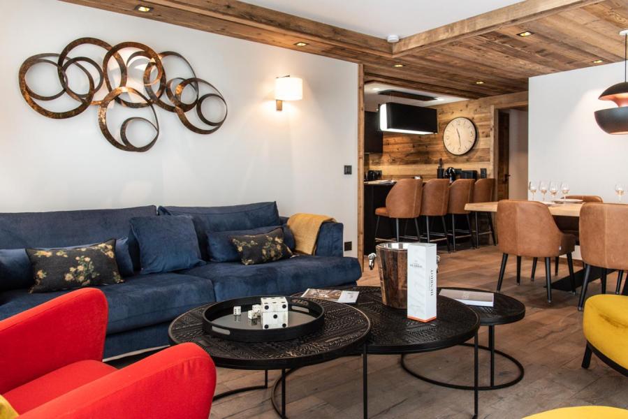 Vakantie in de bergen Appartement 4 kamers 6 personen (A22) - Vail Lodge - Val d'Isère - Woonkamer