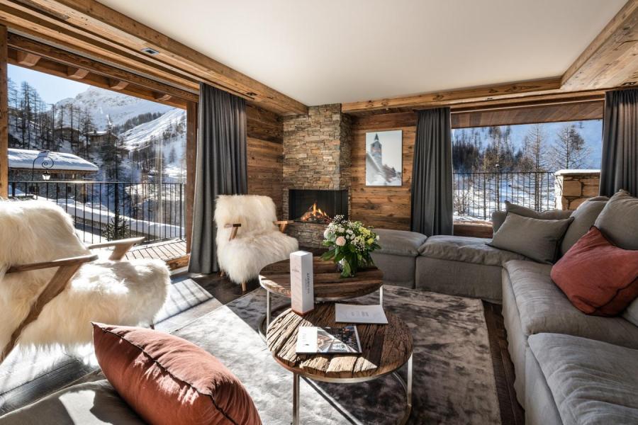 Urlaub in den Bergen Wohnung 4 Zimmer Kabine 6-8 Personen (B32) - Vail Lodge - Val d'Isère - Wohnzimmer