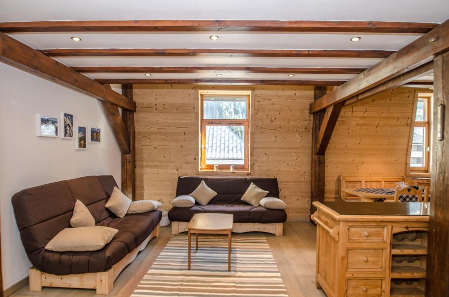 Vakantie in de bergen Appartement duplex 3 kamers 6 personen (antares) - Villa 1930 - Chamonix - Woonkamer