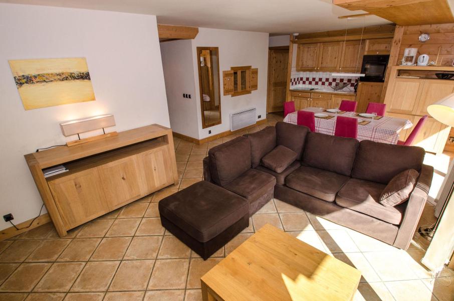 Holiday in mountain resort 4 room apartment sleeping corner 8 people - Villa Princesse - Chamonix - Living room