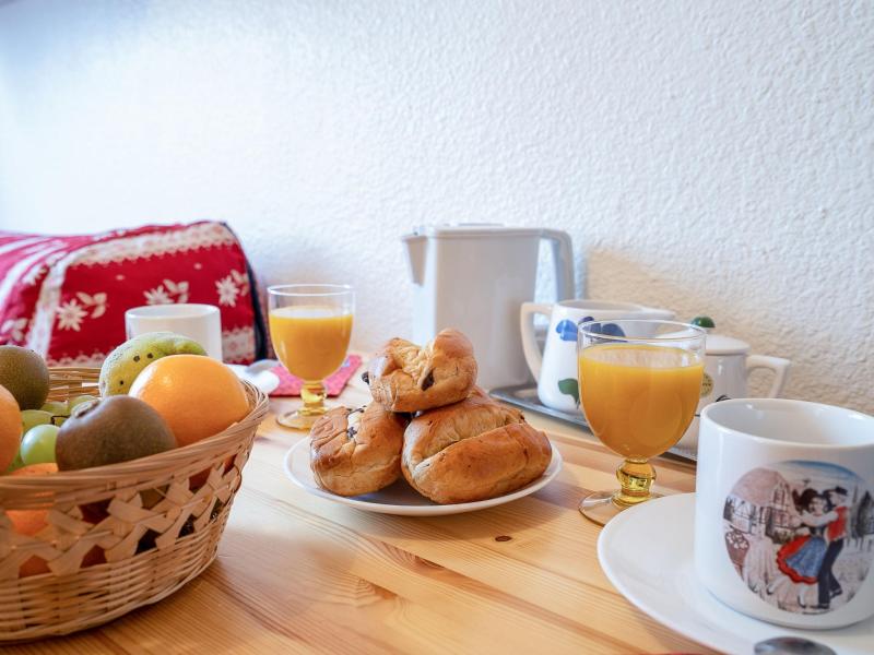 Urlaub in den Bergen 1-Zimmer-Appartment für 2 Personen (80) - Vostok Zodiaque - Le Corbier - Wohnzimmer