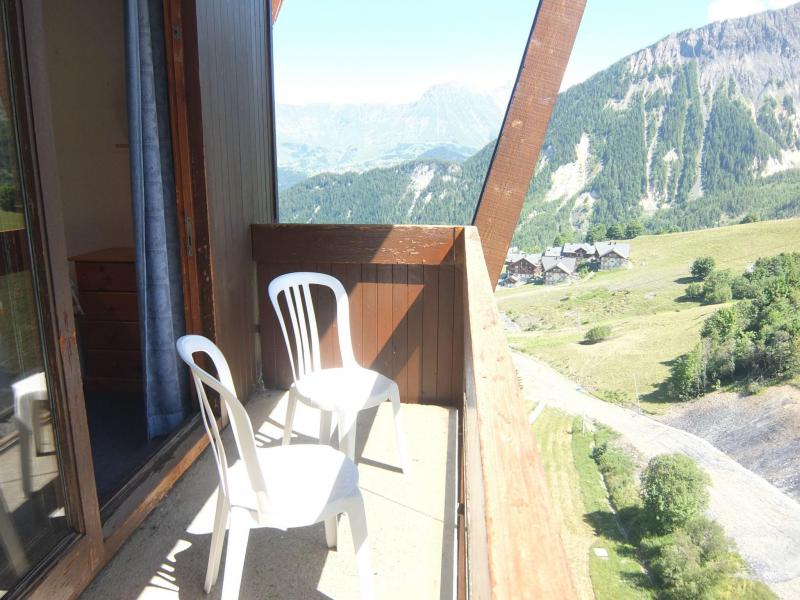 Holiday in mountain resort 3 room apartment 6 people (56) - Vostok Zodiaque - Le Corbier - Balcony