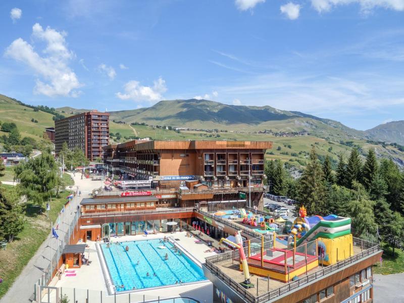 Rent in ski resort 1 room apartment 4 people (42) - Vostok Zodiaque - Le Corbier - Summer outside