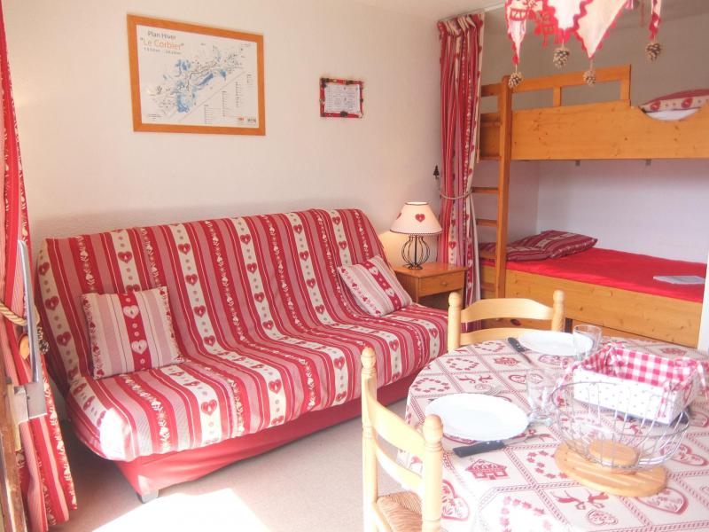 Holiday in mountain resort 1 room apartment 4 people (79) - Vostok Zodiaque - Le Corbier