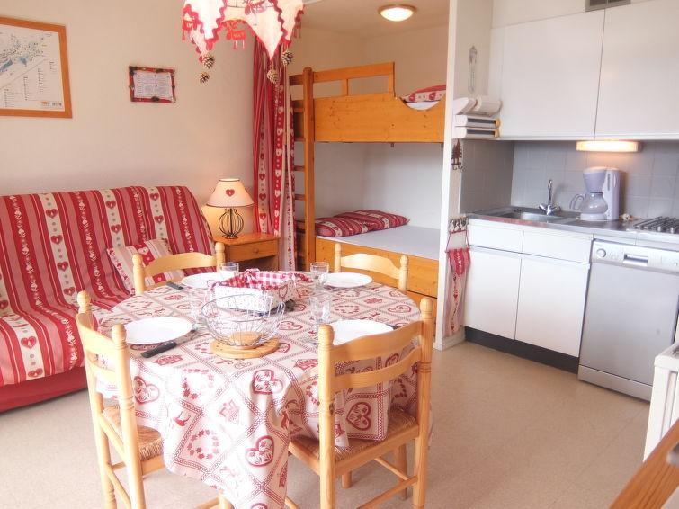 Wakacje w górach Apartament 1 pokojowy 4 osób (79) - Vostok Zodiaque - Le Corbier - Pokój gościnny