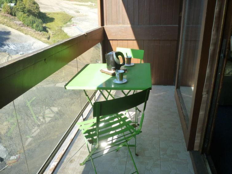 Vacaciones en montaña Apartamento 2 piezas para 4 personas (52) - Vostok Zodiaque - Le Corbier - Terraza