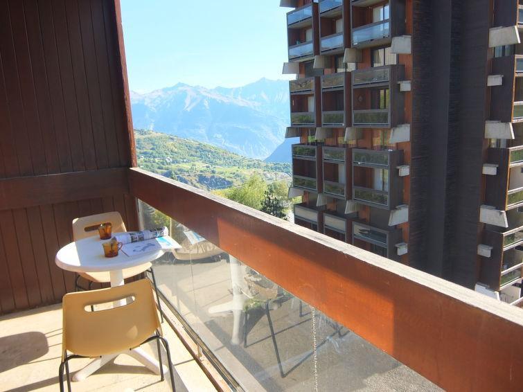 Vacaciones en montaña Apartamento 2 piezas para 5 personas (47) - Vostok Zodiaque - Le Corbier - Terraza