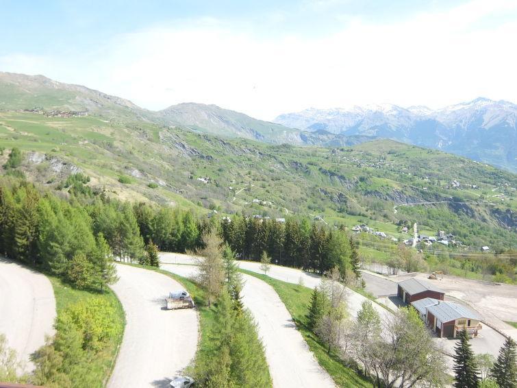 Vakantie in de bergen Appartement 1 kamers 2 personen (73) - Vostok Zodiaque - Le Corbier - Balkon