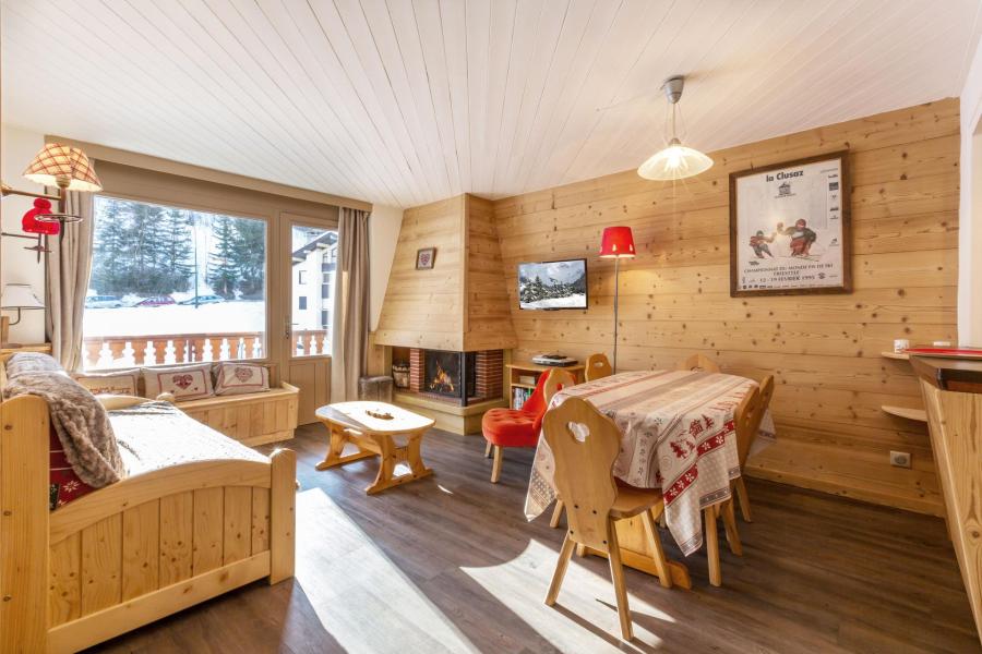 Каникулы в горах Апартаменты 3 комнат 6 чел. (29) - Week-End - La Clusaz - Салон