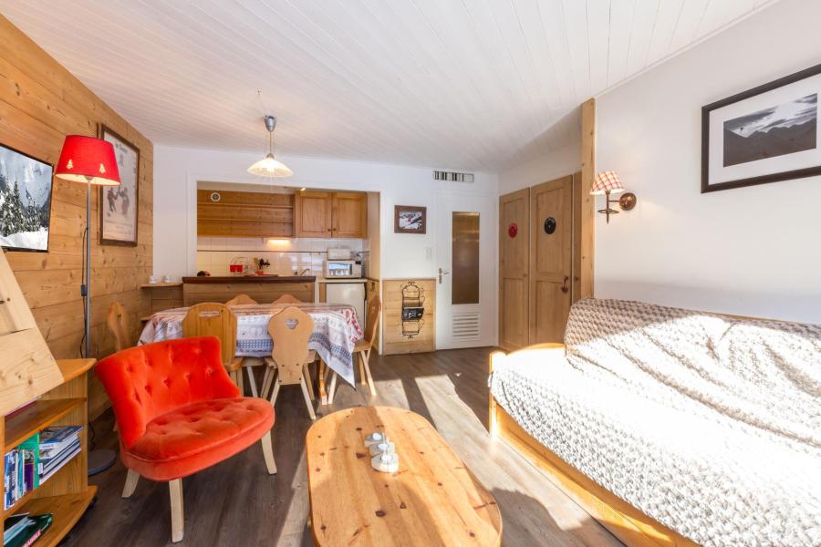 Vakantie in de bergen Appartement 3 kamers bergnis 6 personen (29) - Week-End - La Clusaz - Woonkamer