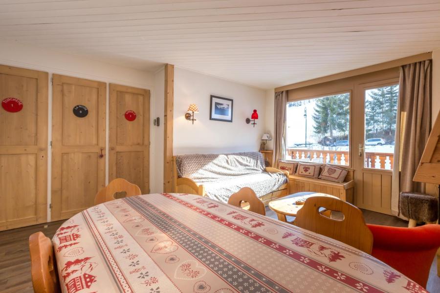 Vakantie in de bergen Appartement 3 kamers bergnis 6 personen (29) - Week-End - La Clusaz - Woonkamer