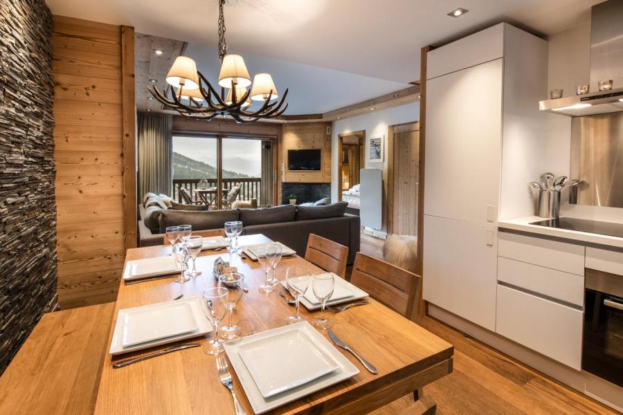 Holiday in mountain resort 4 room apartment cabin 4-6 people (B07) - Whistler Lodge - Courchevel - Kitchen