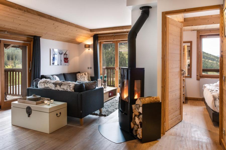 Vakantie in de bergen Appartement 3 kamers 4 personen (B08) - Whistler Lodge - Courchevel - Woonkamer