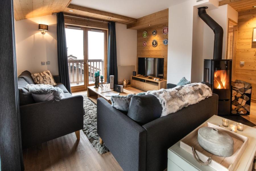 Vakantie in de bergen Appartement 3 kamers 4 personen (B08) - Whistler Lodge - Courchevel - Woonkamer