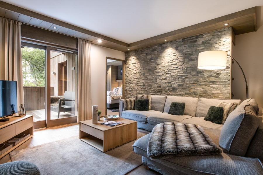 Vakantie in de bergen Appartement 4 kabine kamers 6-8 personen (B05) - Whistler Lodge - Courchevel - Woonkamer