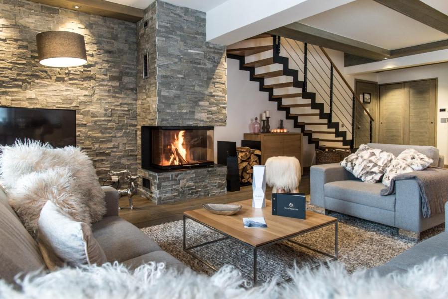 Vacances en montagne Appartement 6 pièces duplex cabine 9-11 personnes (B13) - Whistler Lodge - Courchevel - Séjour