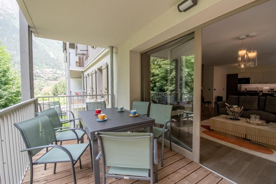 Holiday in mountain resort 4 room apartment 6 people (LISBA) - WHITE PEARL - Chamonix - Balcony