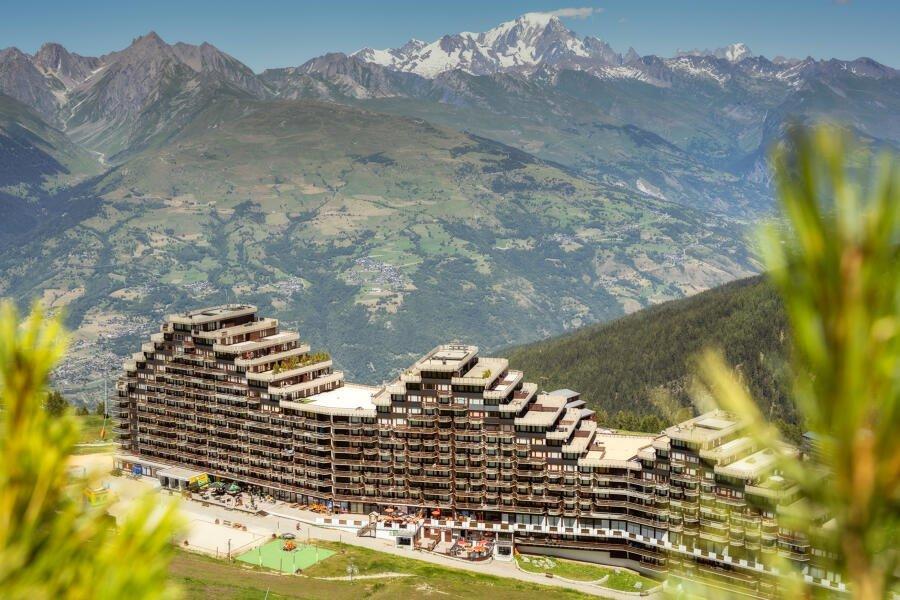 Wakacje w górach Studio 4 osoby (134) - Zénith - La Plagne - Na zewnątrz latem