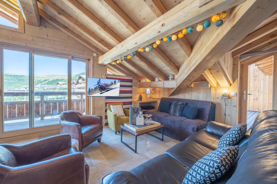 Wakacje w górach Apartament 3 pokojowy z antresolą 6 osób (303) - Zodiaque - Alpe d'Huez - Pokój gościnny