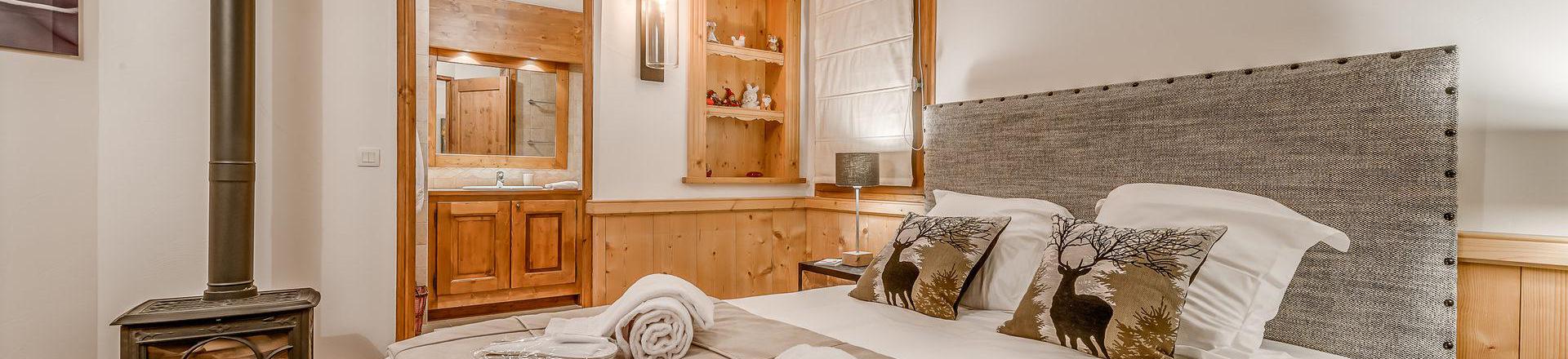 Vacanze in montagna Chalet su 3 piani 7 stanze per 10-12 persone (CH) - Chalet Alideale - Champagny-en-Vanoise - Camera