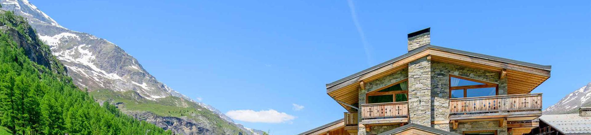 Urlaub in den Bergen Chalet Alpinium 1 - Tignes - Draußen im Sommer