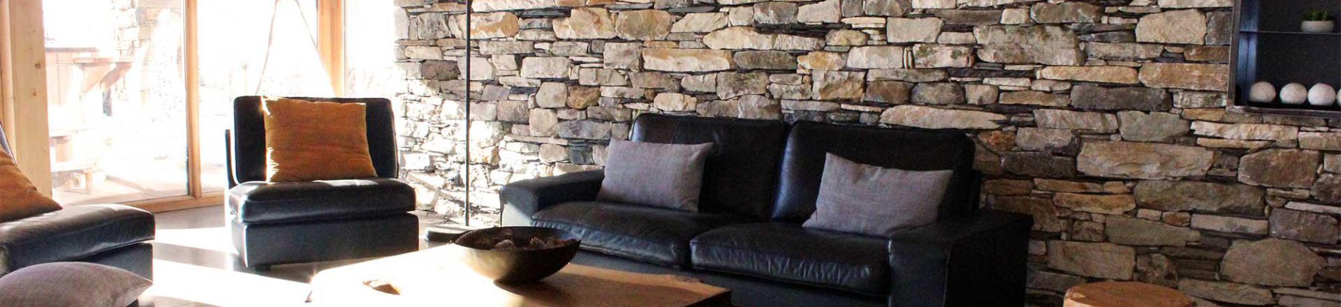 Holiday in mountain resort Chalet Alpinium 1 - Tignes - Living room
