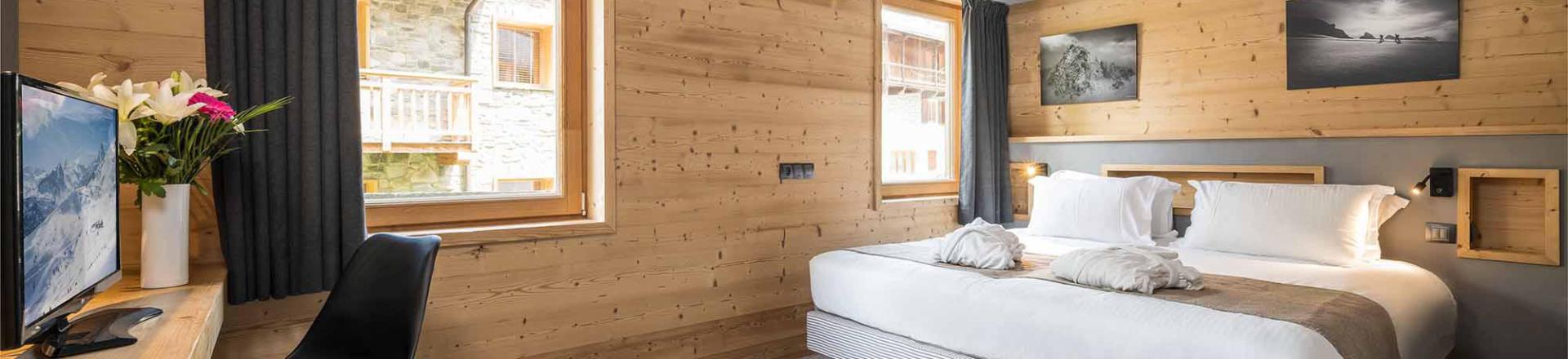 Holiday in mountain resort Chalet Alpinium 2 - Tignes - Bedroom