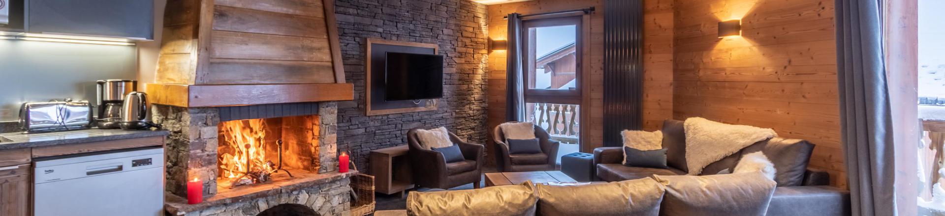 Urlaub in den Bergen 6-Zimmer-Appartment für 10 Personen - Chalet Altitude - Val Thorens - Esszimmer