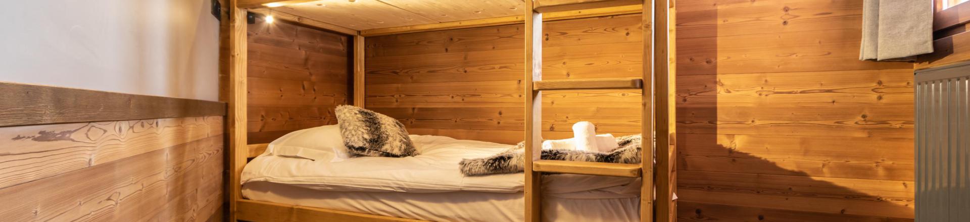 Urlaub in den Bergen 7 Zimmer Maisonettewohnung für 12 Personen - Chalet Altitude - Val Thorens - Stockbetten