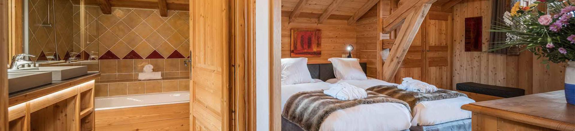 Holiday in mountain resort Chalet Bouquetin - Alpe d'Huez - Bedroom