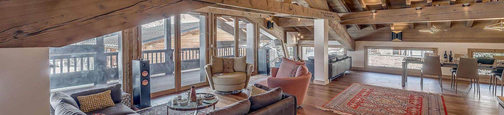 Vacances en montagne Chalet duplex 6 pièces 10 personnes (CH) - Chalet Casa Alba - Tignes