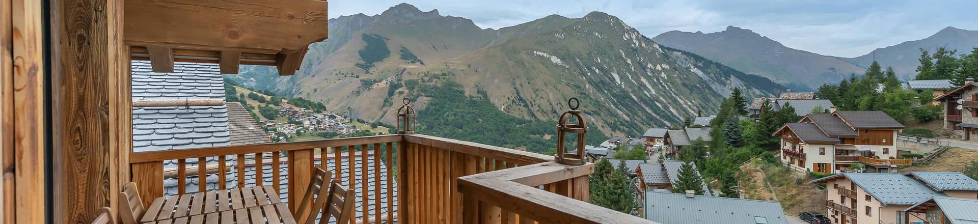 Vacanze in montagna Chalet 6 stanze per 10 persone - Chalet Coco Marcel - Saint Martin de Belleville - Esteriore estate