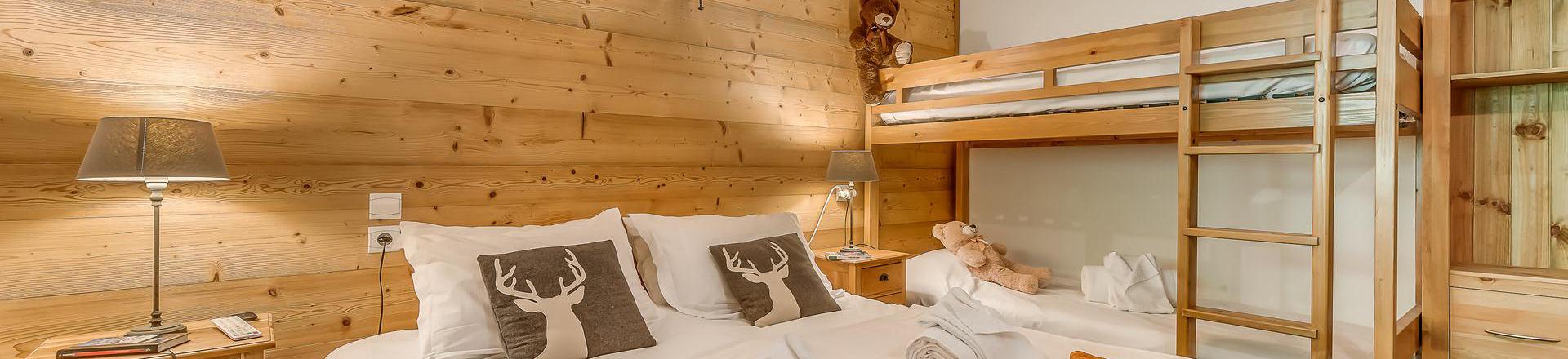 Holiday in mountain resort 4 room chalet 10 people (CH) - Chalet Cotton Wood - Tignes - Accommodation