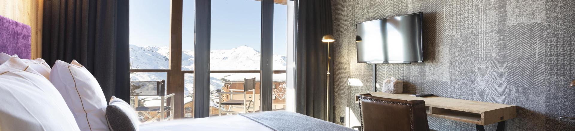 Каникулы в горах Chalet Cullinan - Val Thorens - Двухспальная кровать
