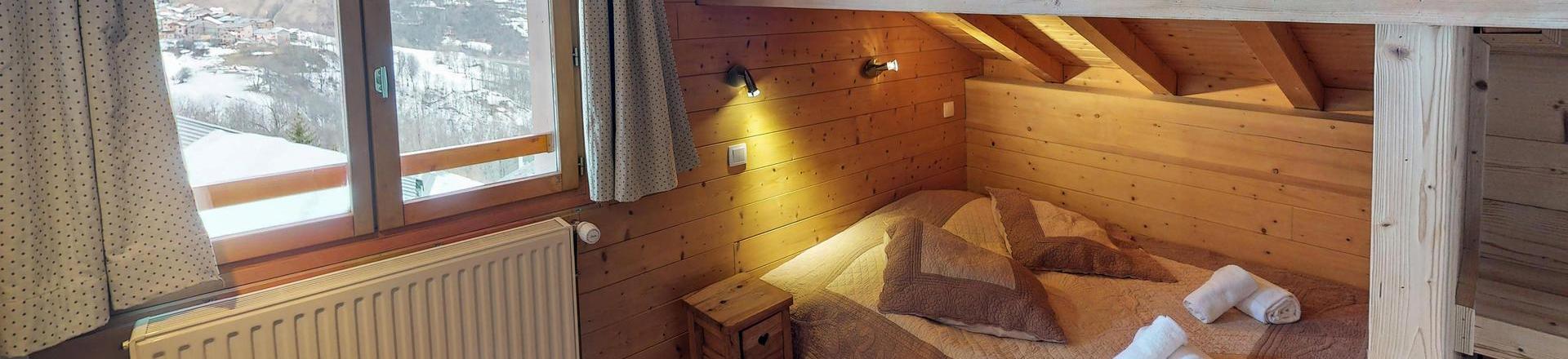 Holiday in mountain resort 10 room chalet 18 people (LET) - Chalet de la Villette - Saint Martin de Belleville - Bedroom