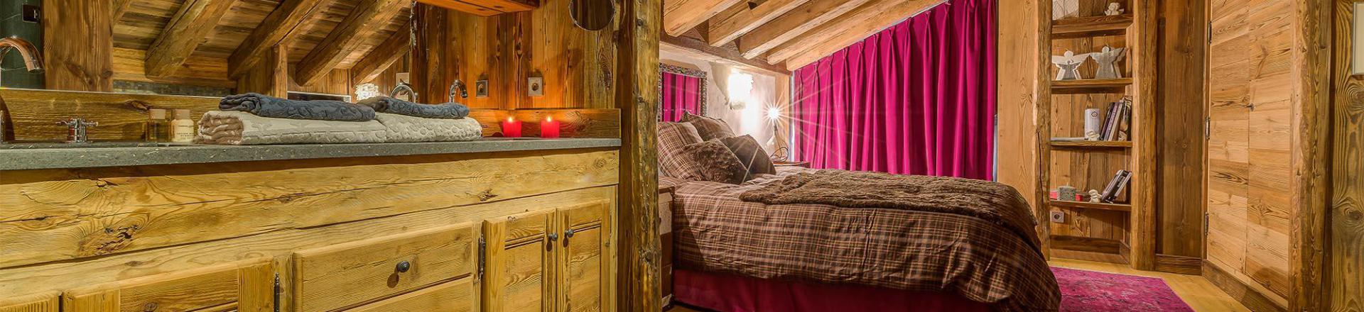 Vacances en montagne Chalet Denali - Val d'Isère - Chambre