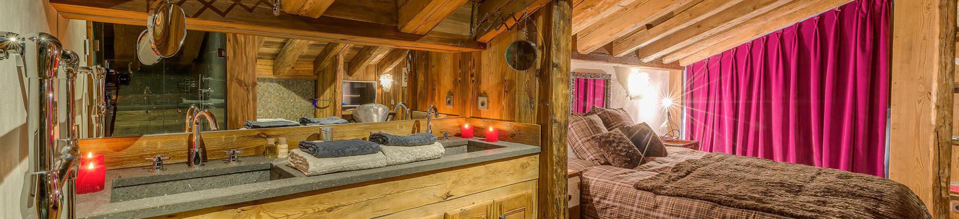 Vacances en montagne Chalet Denali - Val d'Isère - Chambre