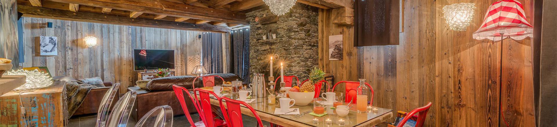 Каникулы в горах Chalet Denali - Val d'Isère - Салон