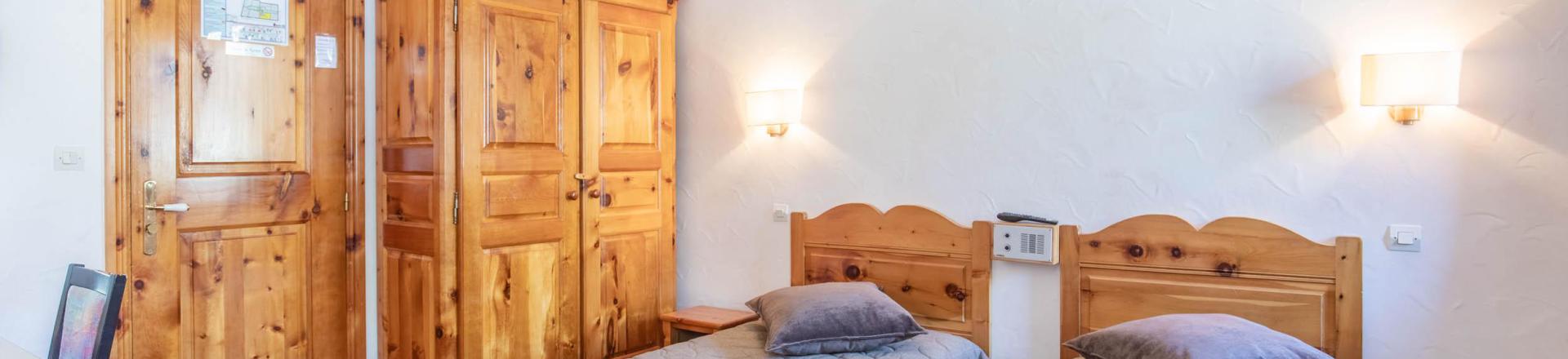Holiday in mountain resort Chalet Edelweiss - Saint Martin de Belleville - Bedroom
